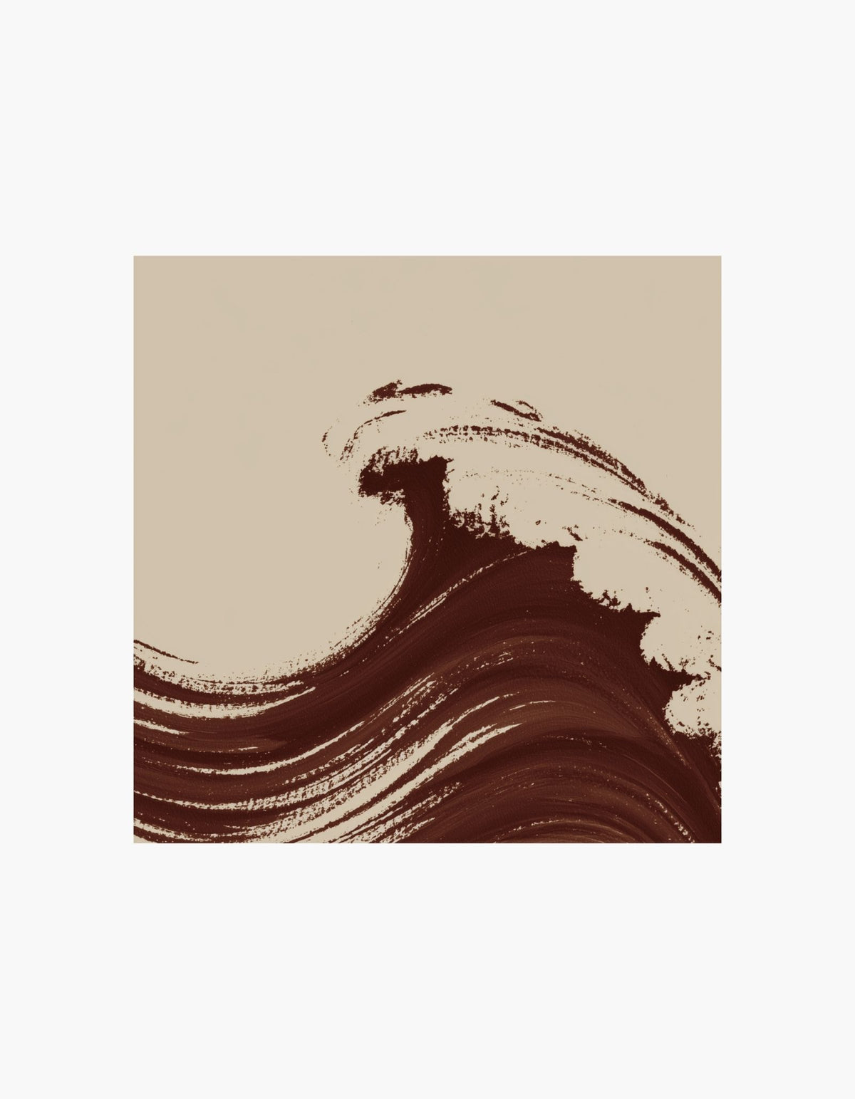 Brown Flow Poster