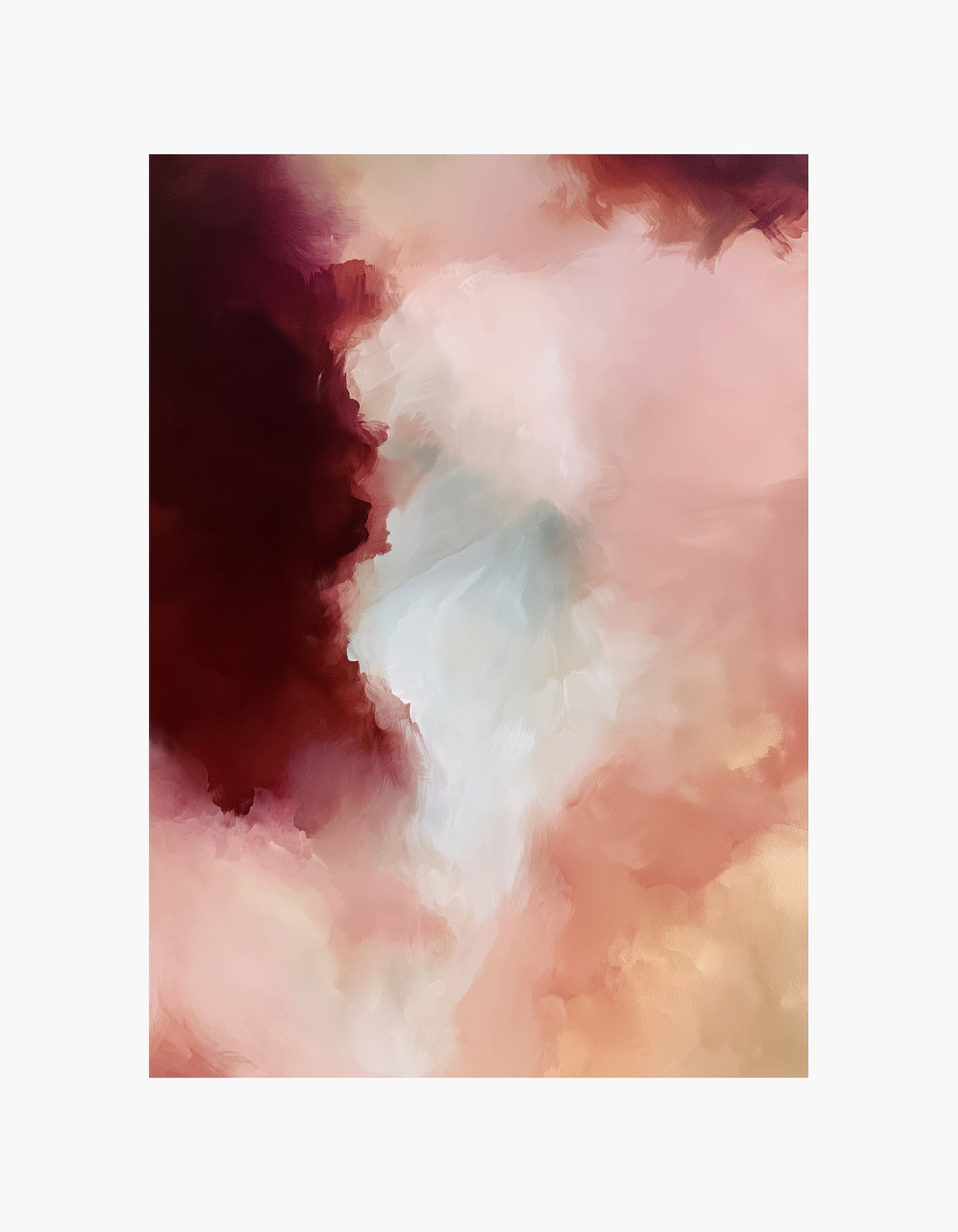 Blush Flow Poster