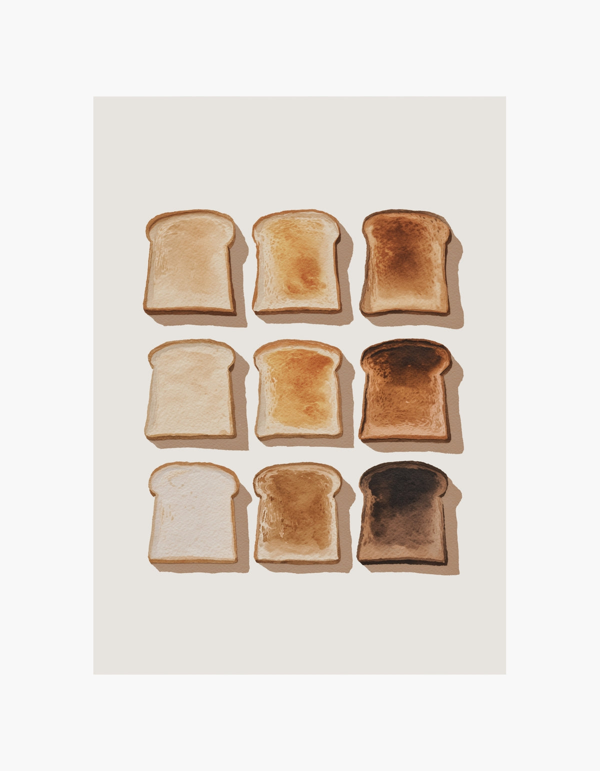 Toast Shades Poster