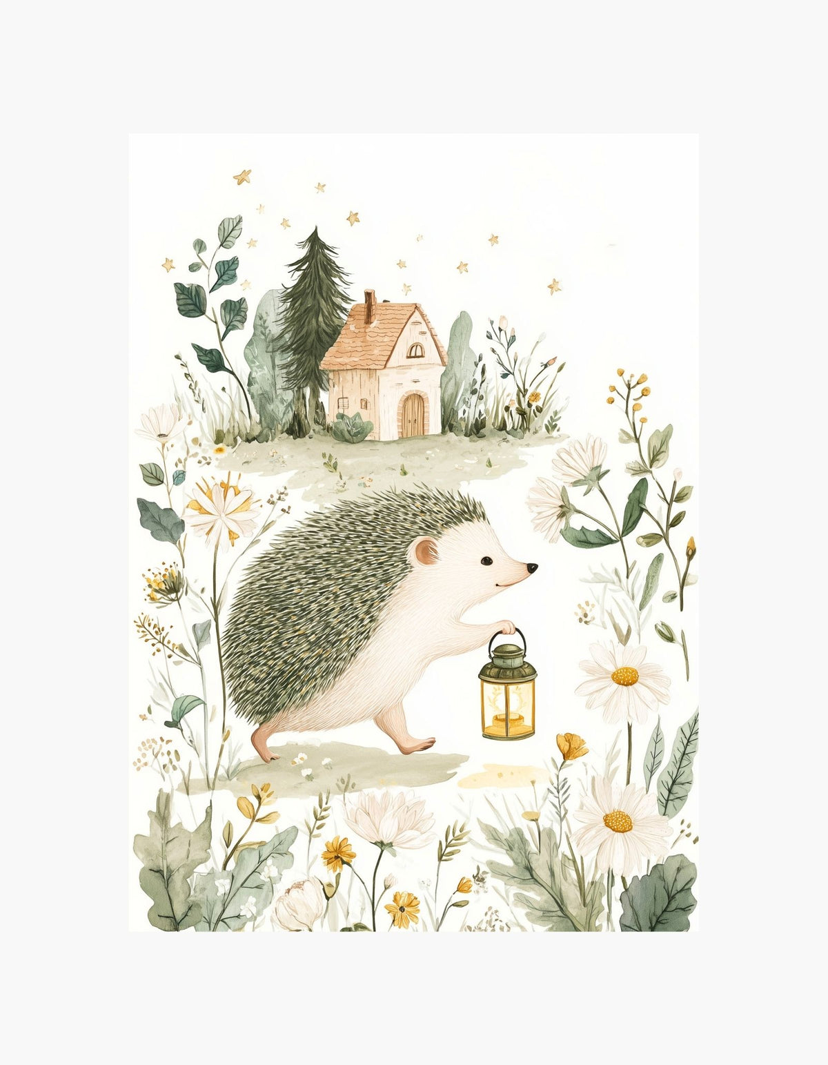Little Hedgehog Poster