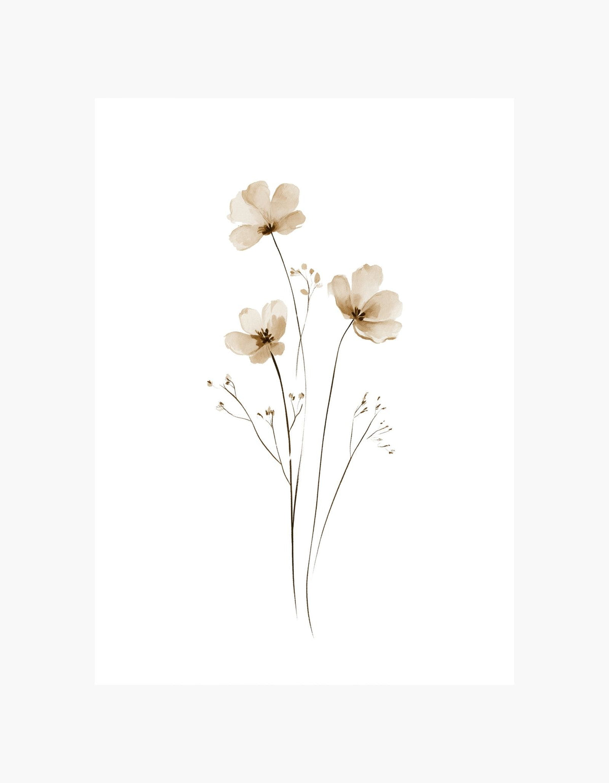 Soft Botanical Poster
