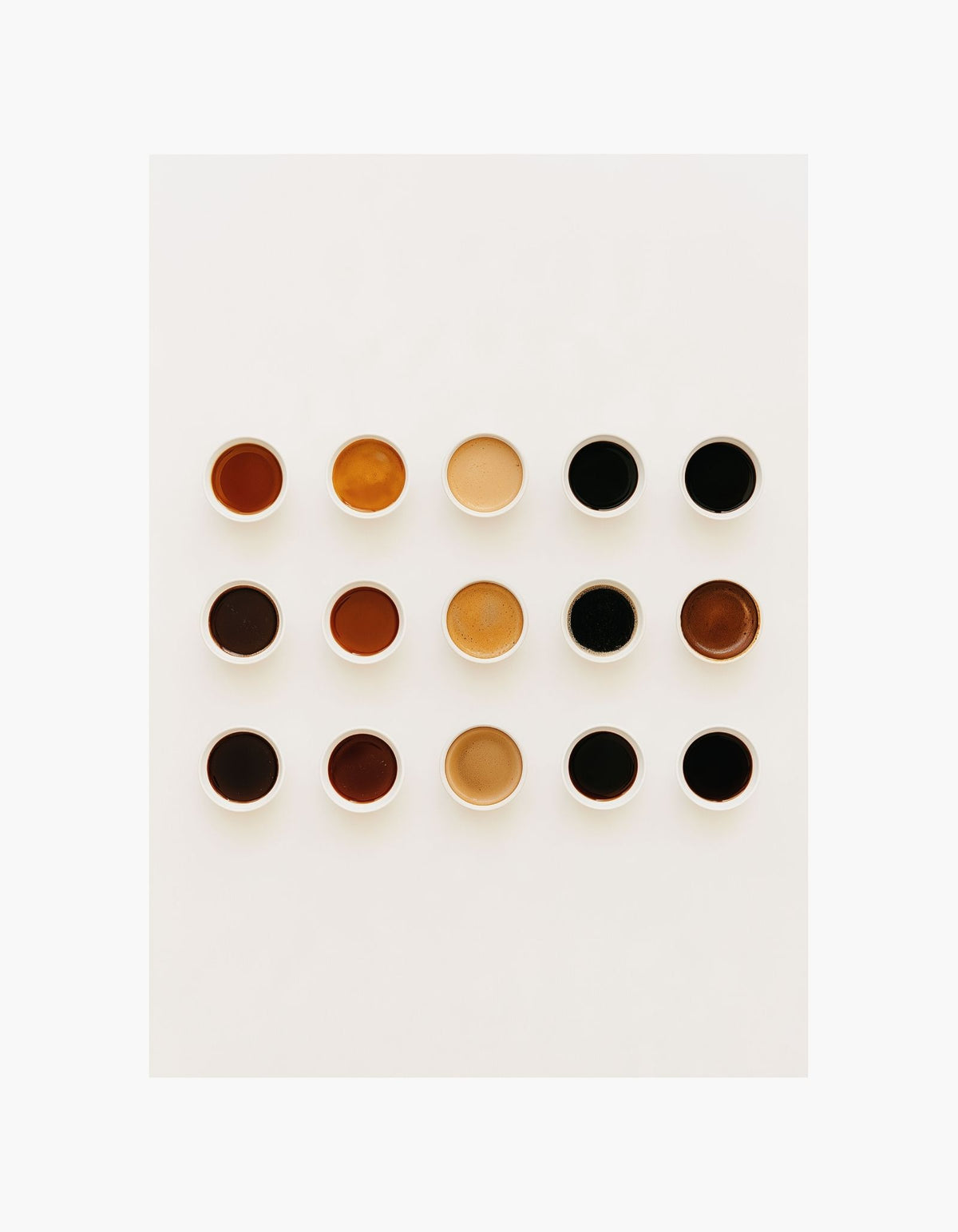 Coffee Palette Poster