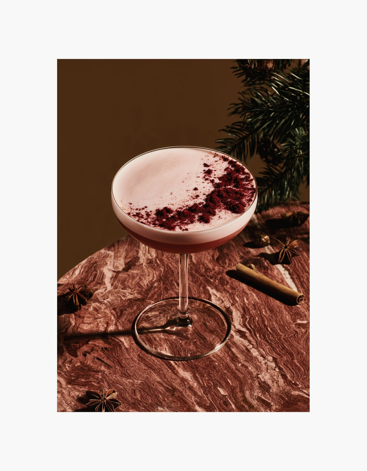 Christmas Cocktail Poster
