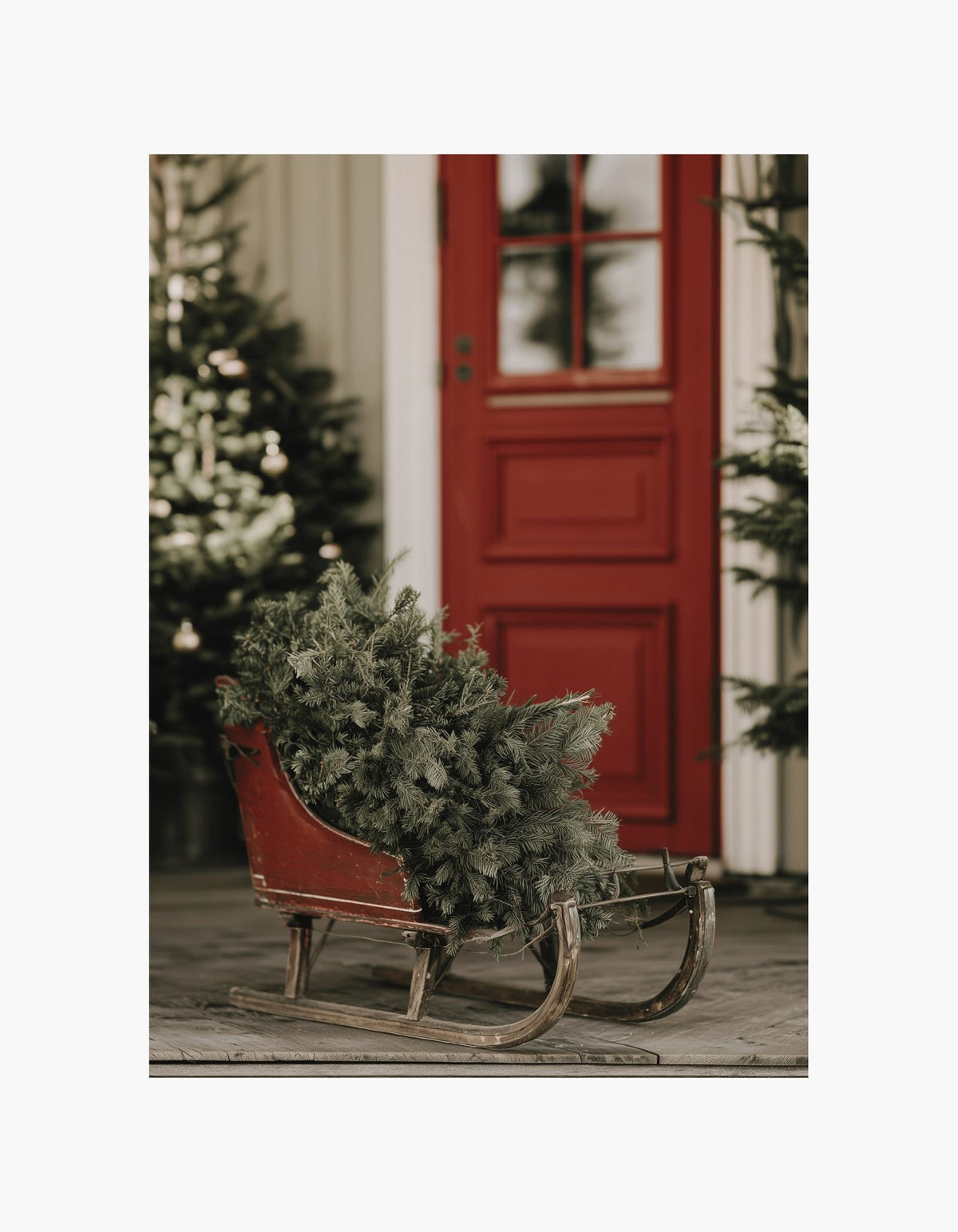Christmas Sleigh Poster