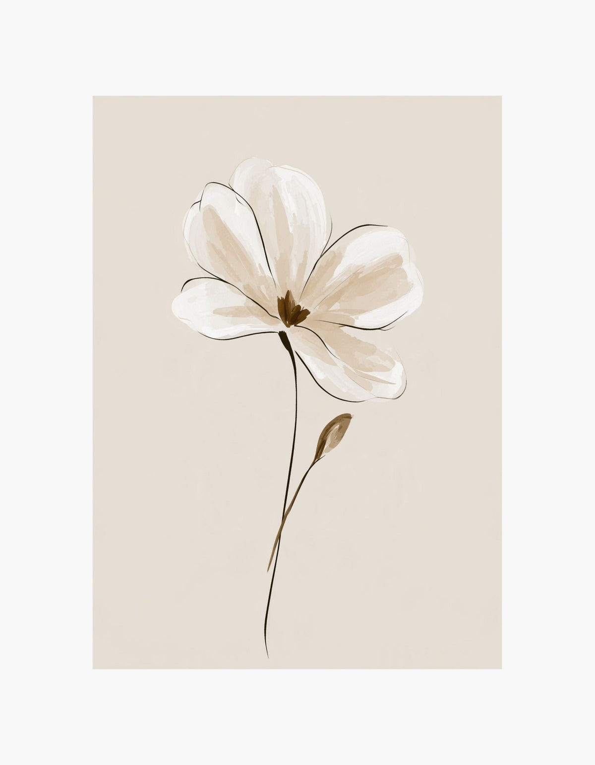 Delicate Bloom Poster
