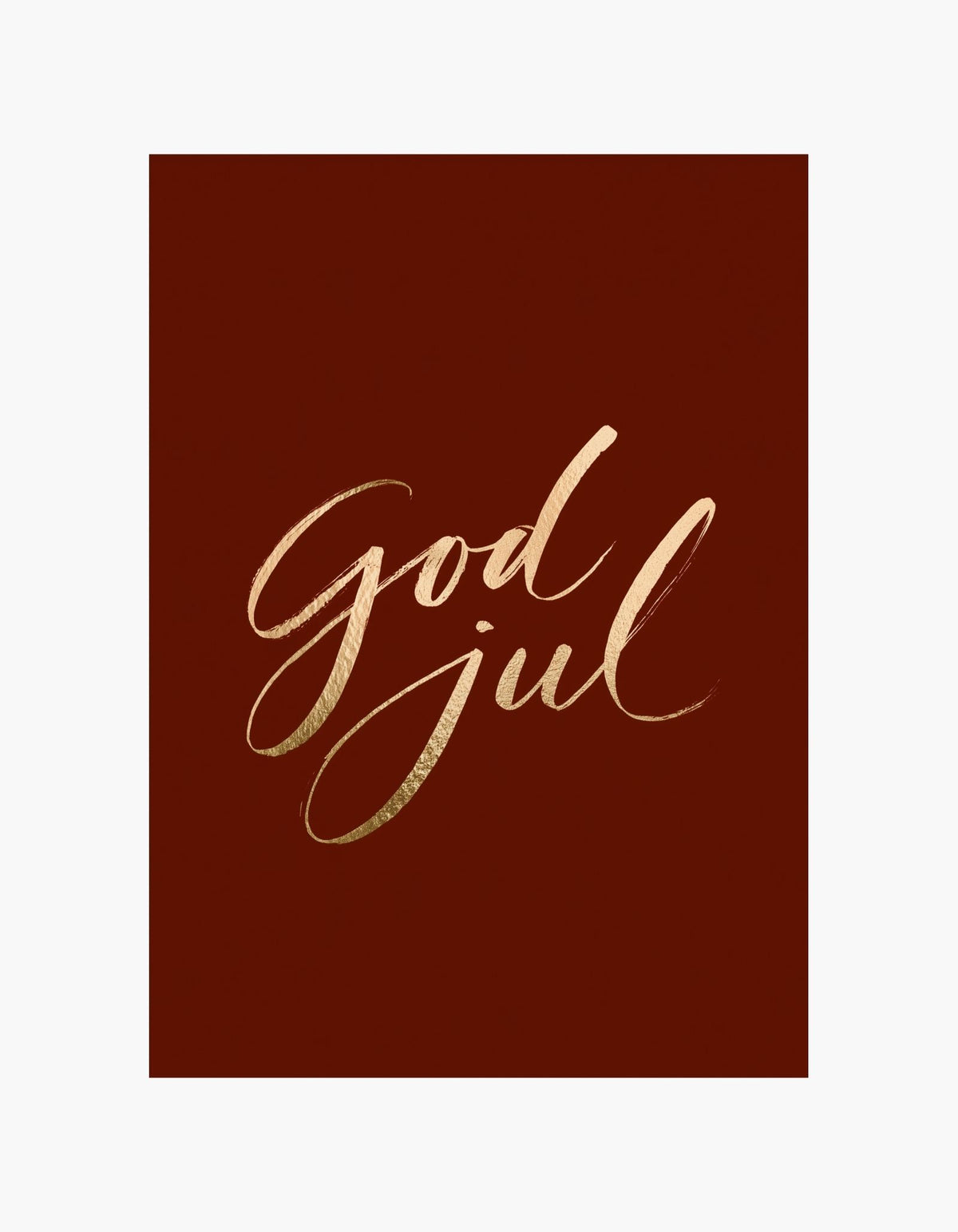 God Jul Poster