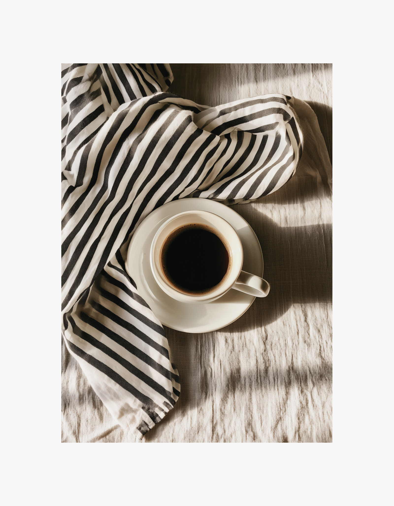 Cozy Coffee Morning Poster