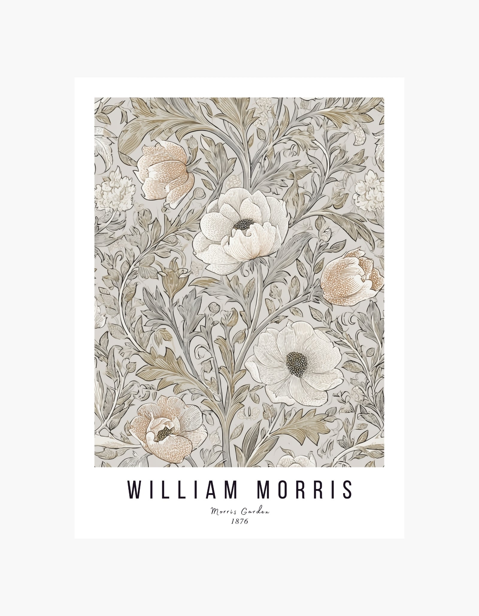 William Morris Garden No3 Plakat